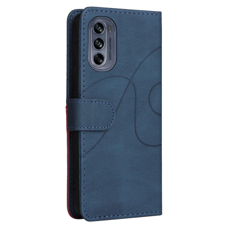 KT Lommebok - deksel til Motorola Moto G62 - Blå