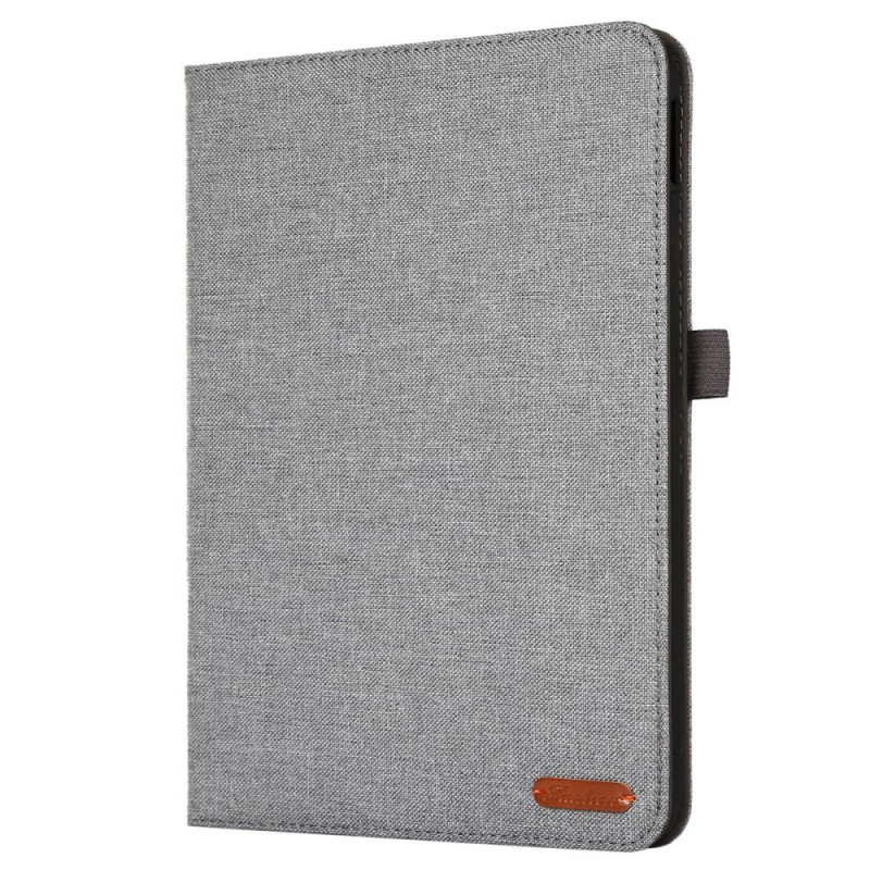 For iPad 10.9 (2022) Tablet Case Cover Cloth Texture - Gray