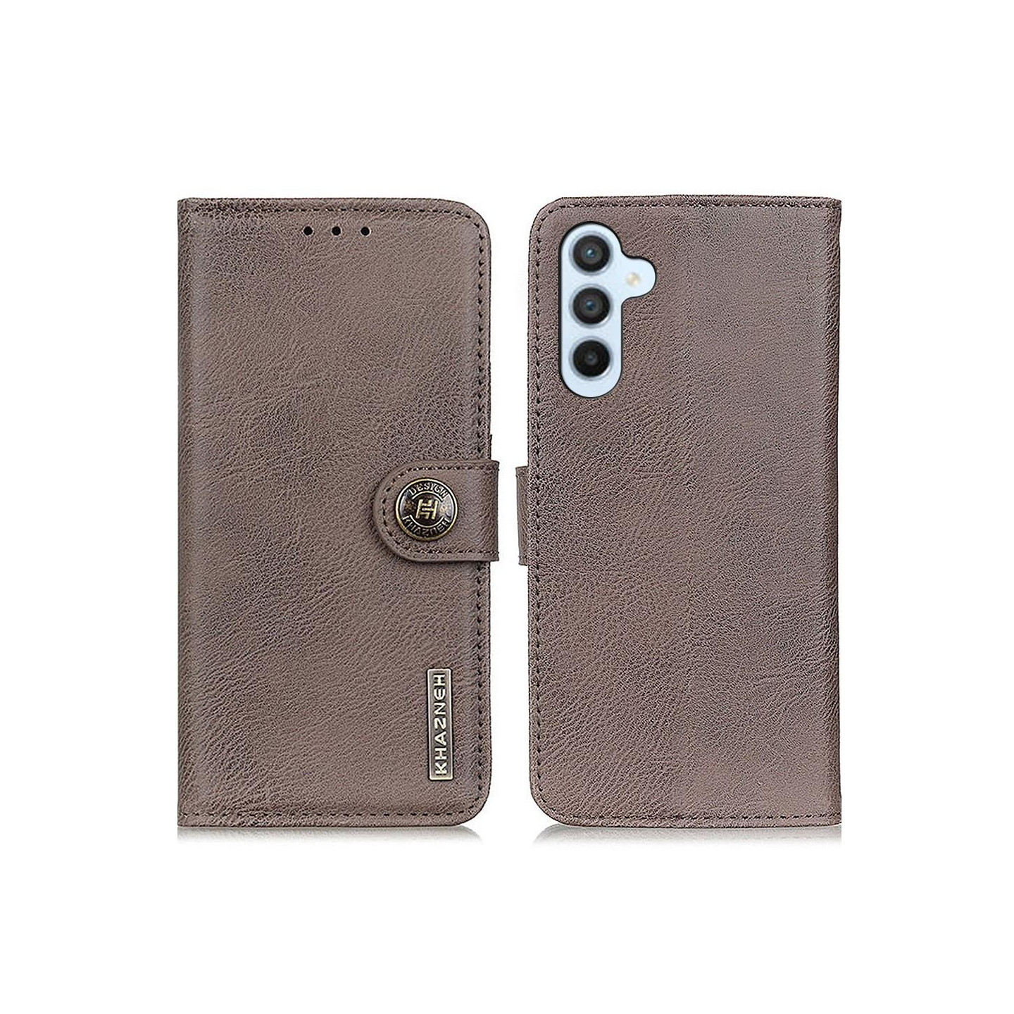 KHAZNEH Vintage Wallet Case for Samsung Galaxy S24