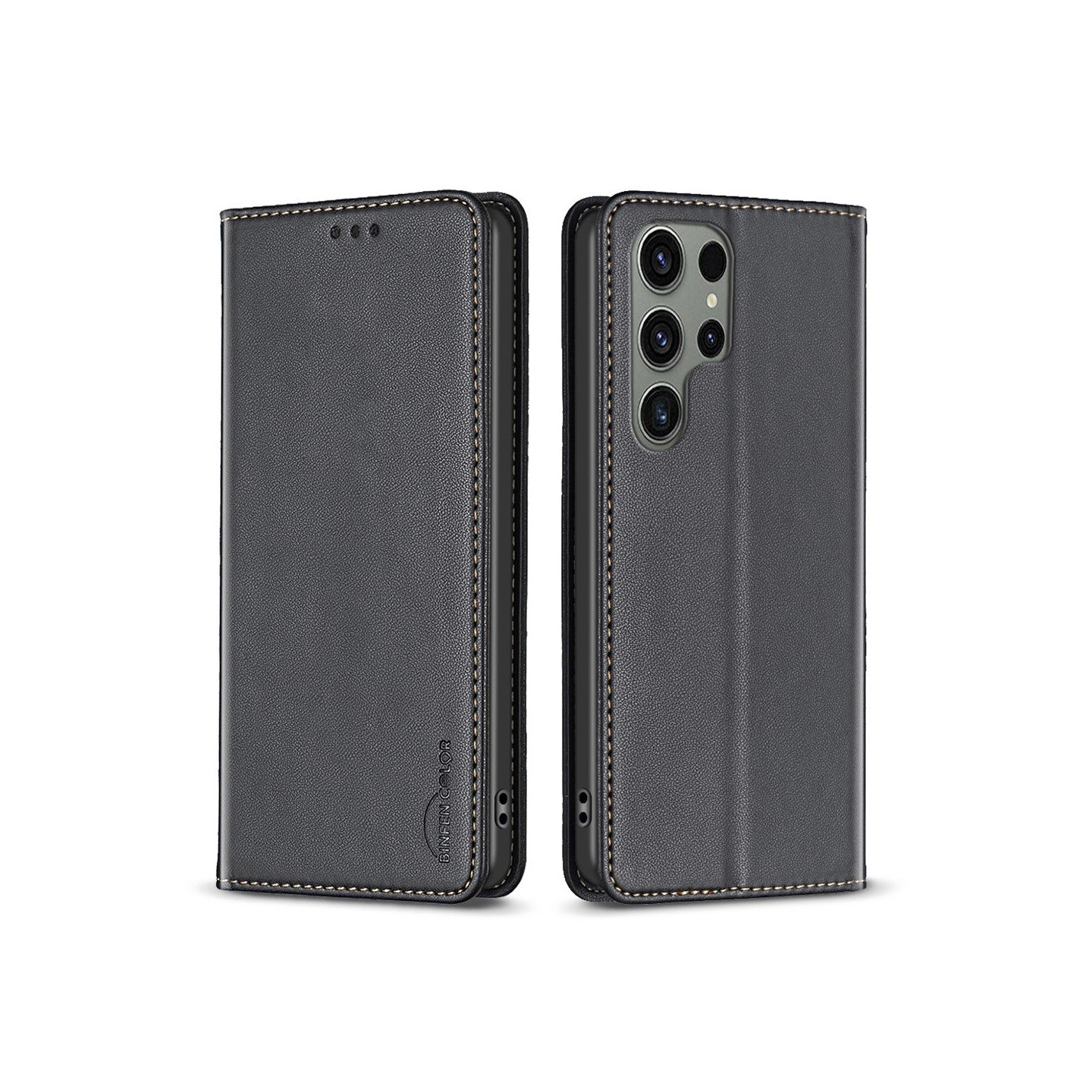 BINFEN COLOR til Samsung Galaxy S24 Ultra telefontegnebogsdæksel