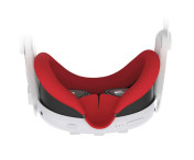 Meta Quest 3 Ögonmask dammtät skyddsöverdrag med nässtöd - Vit