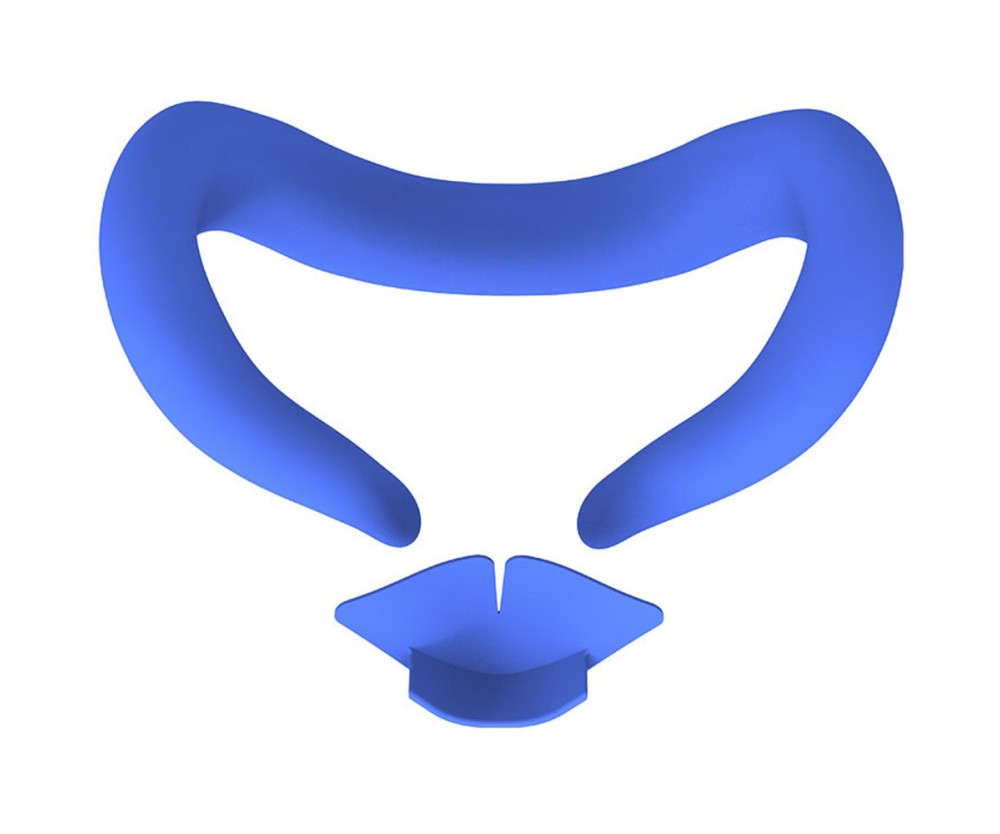 Meta Quest 3 Ögonmask dammtät skyddsöverdrag med nässtöd - Blå