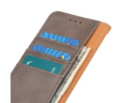 KHAZNEH Motorola Moto G84 Plånboksfodral - Khaki