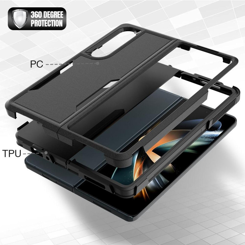 Samsung Galaxy Z Fold 4 5G PC + TPU Folding Phone Case Drop - proof Back Cover