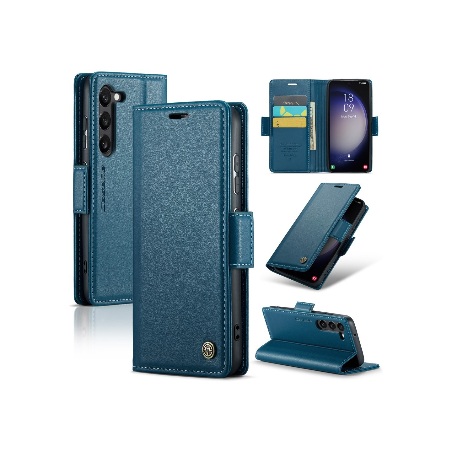 CASEME Retro Pung Taske til Samsung Galaxy S24