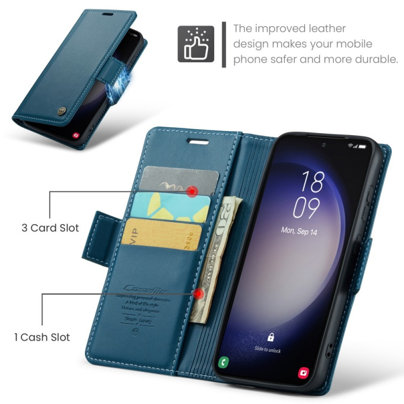 CASEME Retro Wallet Case for Samsung Galaxy S24