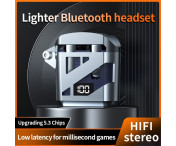 Cool Mecha Style In-Ear Bluetooth Headset Trådlösa hörlurar - Svart