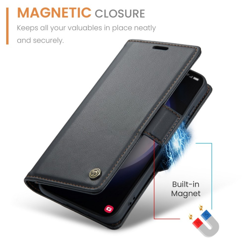 CASEME Retro Wallet Case for Samsung Galaxy S24