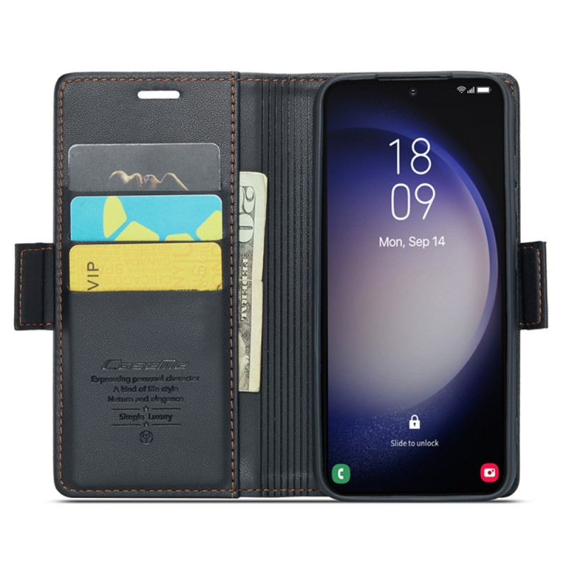 CASEME Retro Wallet Case for Samsung Galaxy S24