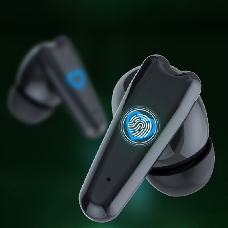 Bluetooth 5.3 In - Ear kuulokkeet + sydänlatauskotelo - Sininen