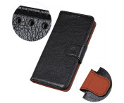 Motorola Moto G54 Plånboksfodral Textured Split - Svart