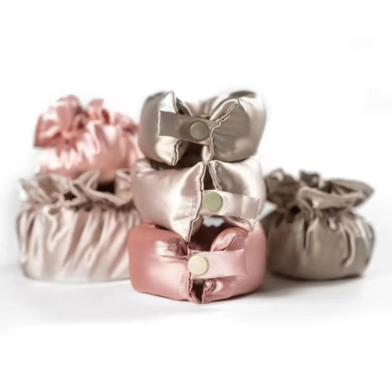 Overnight Hair Curler Bun Maker Curling Tool med hårbeskyttelse