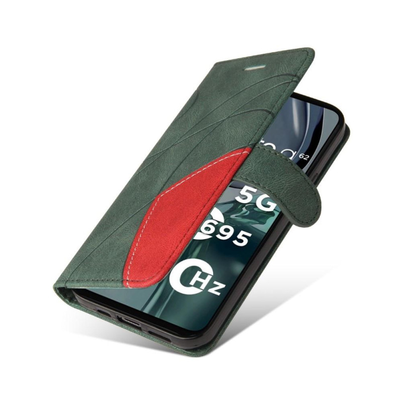 Til Motorola Moto G62 KT - serie - 1 dobbeltfarve