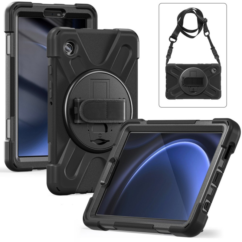 For Samsung Galaxy Tab A9 Case Kickstand Tablet Cover with Shoulder Strap