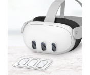 Oculus Meta Quest 3 VR WOLMTT Lens Protector härdat glas film