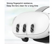 Oculus Meta Quest 3 VR WOLMTT Lens Protector härdat glas film