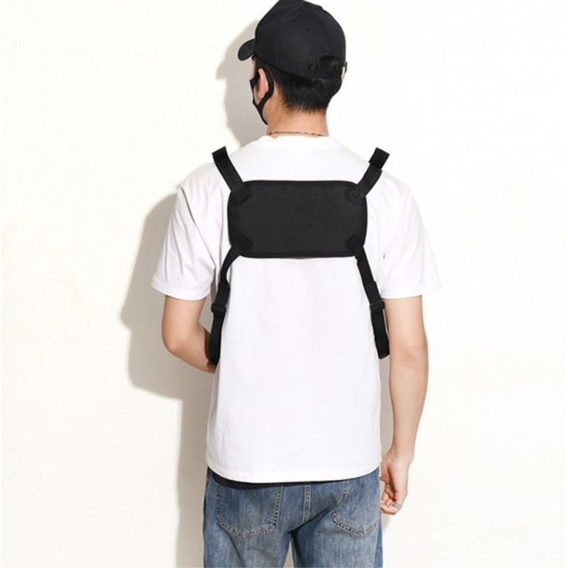 Taktisk vestpose Vanntett brystveske med flere lommer