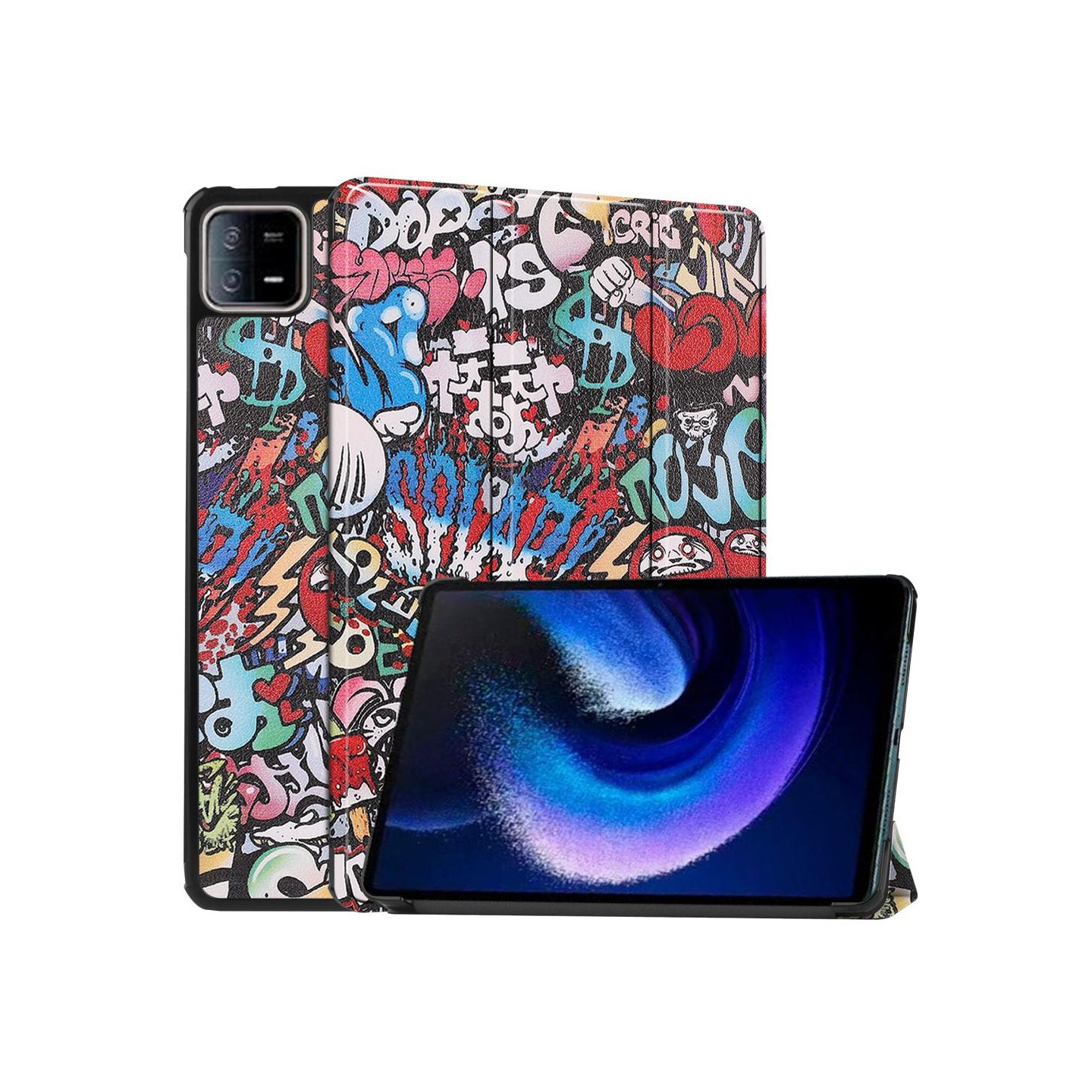 Slim Fit Deksel Til Xiaomi Pad 6 - Graffiti