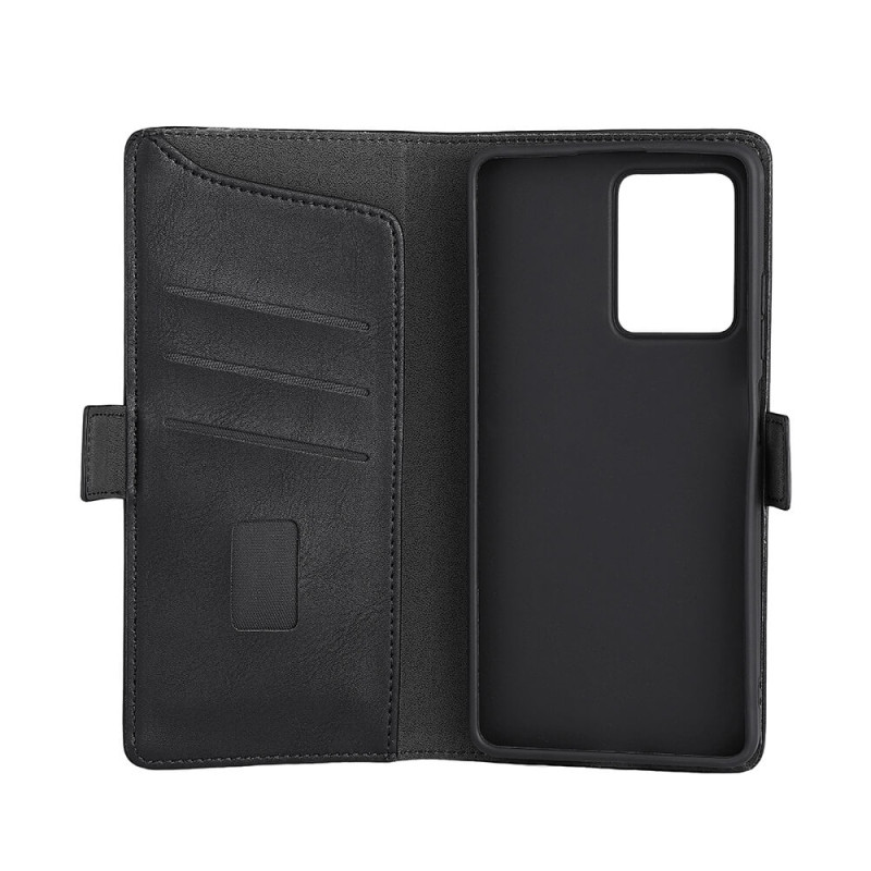 GEAR Wallet cover, sort til Xiaomi Redmi Note 12 Pro 5G