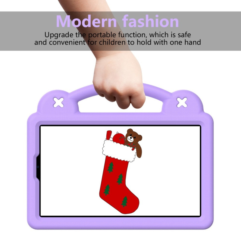 Til Samsung Galaxy Tab A9 EVA Foam Stativdeksel - Lilla