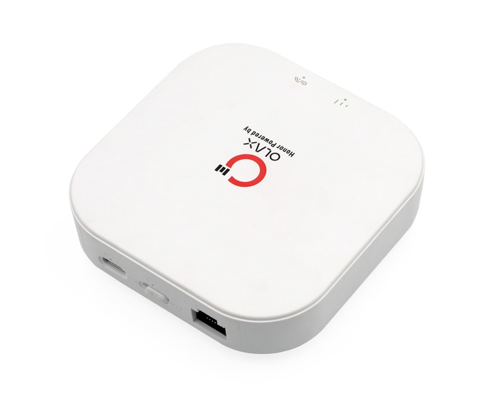 Bärbar WiFi trådlös router 2-i-1 CPE / MiFi Type-C RJ45 Lan-port