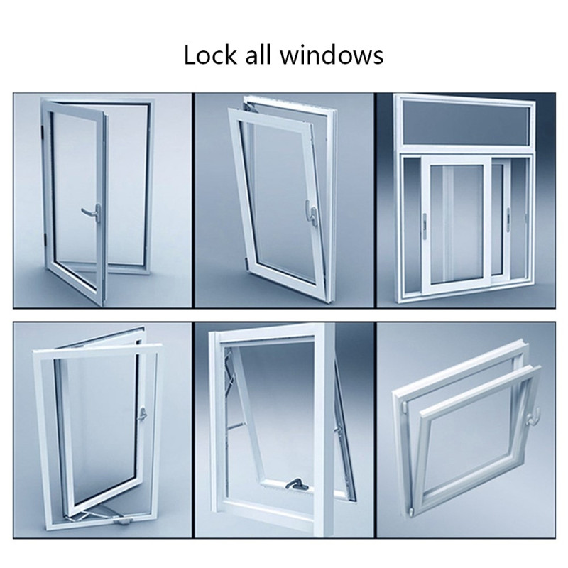 Vinduer Sikkerhed Børn Dyr Tyverisikring Låse Skuffer Skabe Låge