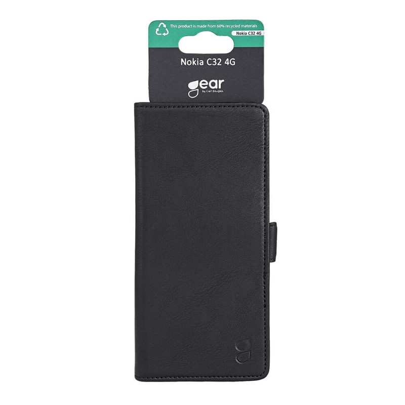 GEAR Wallet cover, sort til Nokia C32