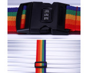 Stöldskydd Rem För Bagage Resväska Lösenord Säkert Lås - Blå