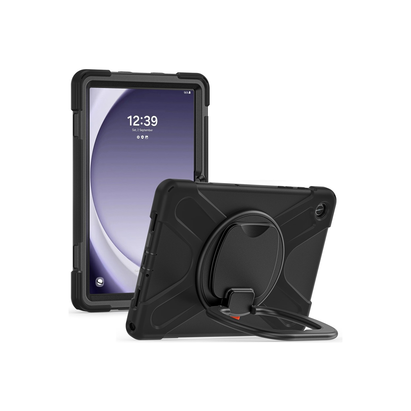 Til Samsung Galaxy Tab A9+ Etui PC+Silikone Tablet Cover