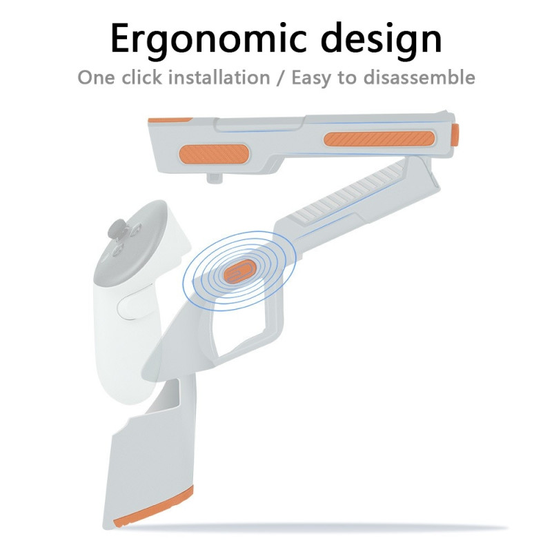 Meta Quest 3 VR Gaming Accessories Gun Shooting Controller Cover