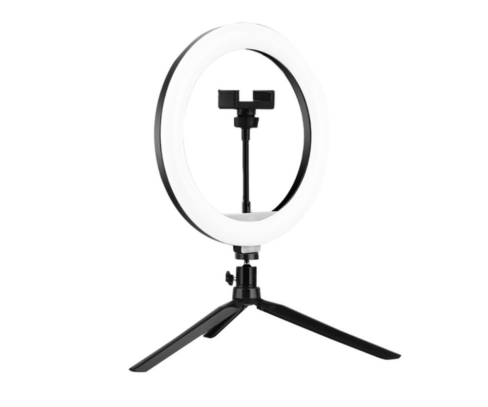 Selfie Ring Light Hållare Lazy Bracket LED-ljus Live Stream Vlog