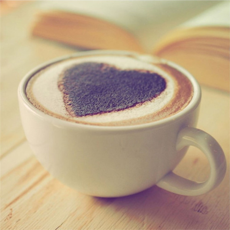 16 stk Kakesjablonger Dekorasjon Kakekaker Baking av kaffe