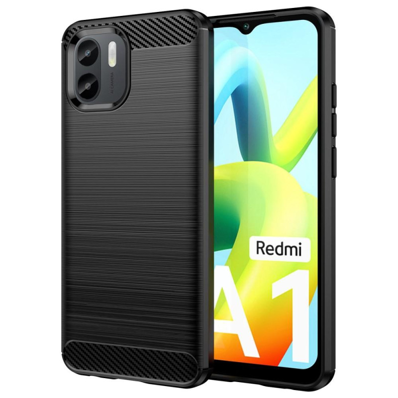 For Xiaomi Redmi A1 4G Carbon Fiber Texture TPU Cover
