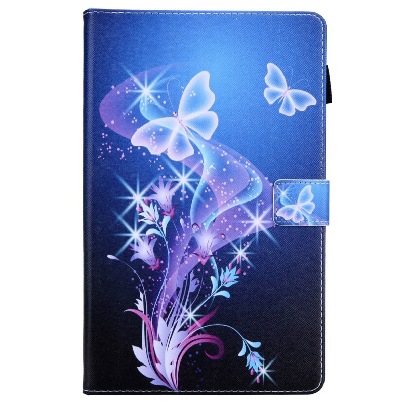 Samsung Galaxy Tab A9 Sammenleggbart Veske Kortholder - Dream Butterfly