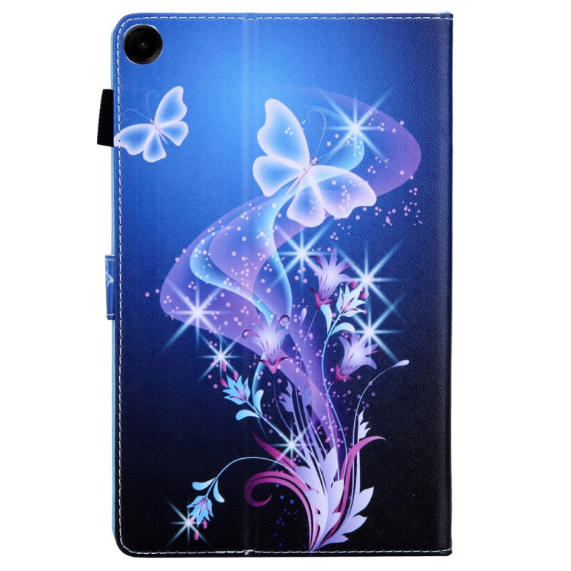 Samsung Galaxy Tab A9 Flip Stand Case PU Leather Pattern Tablet Cover