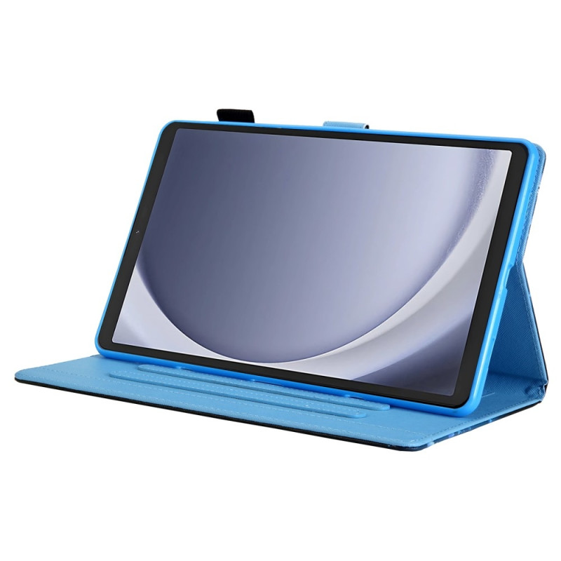 Samsung Galaxy Tab A9 Sammenleggbart Veske Kortholder - Dream Butterfly