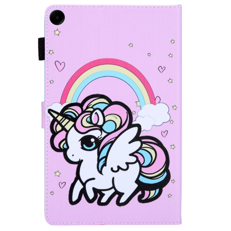 For Samsung Galaxy Tab A9 Flip Stand Case PU Leather Pattern Tablet Cover