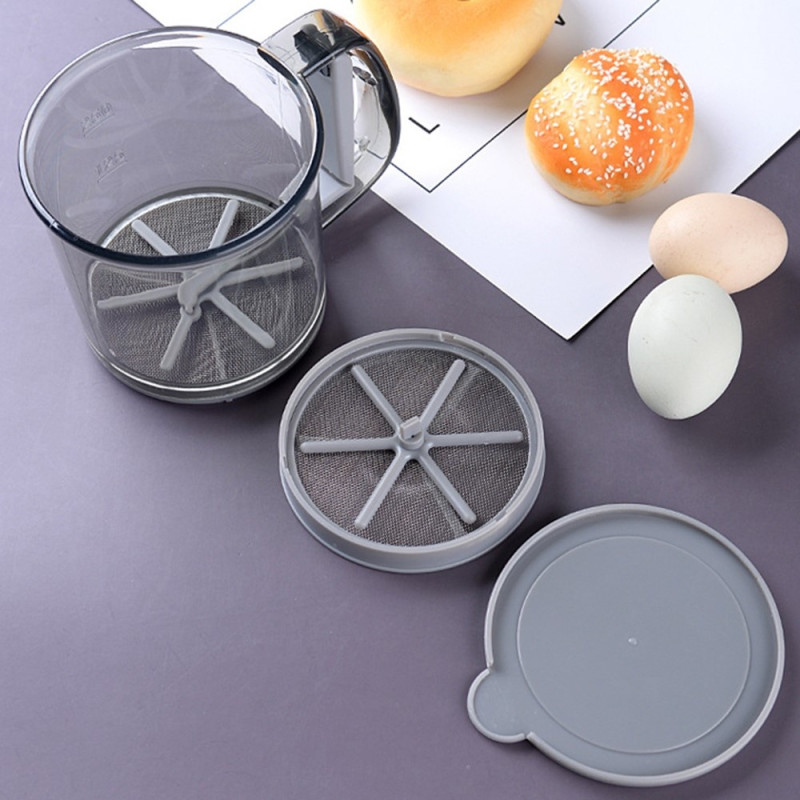 Kitchen Baking Flour Sieve Cup Sieve Flour Baking Kitchen