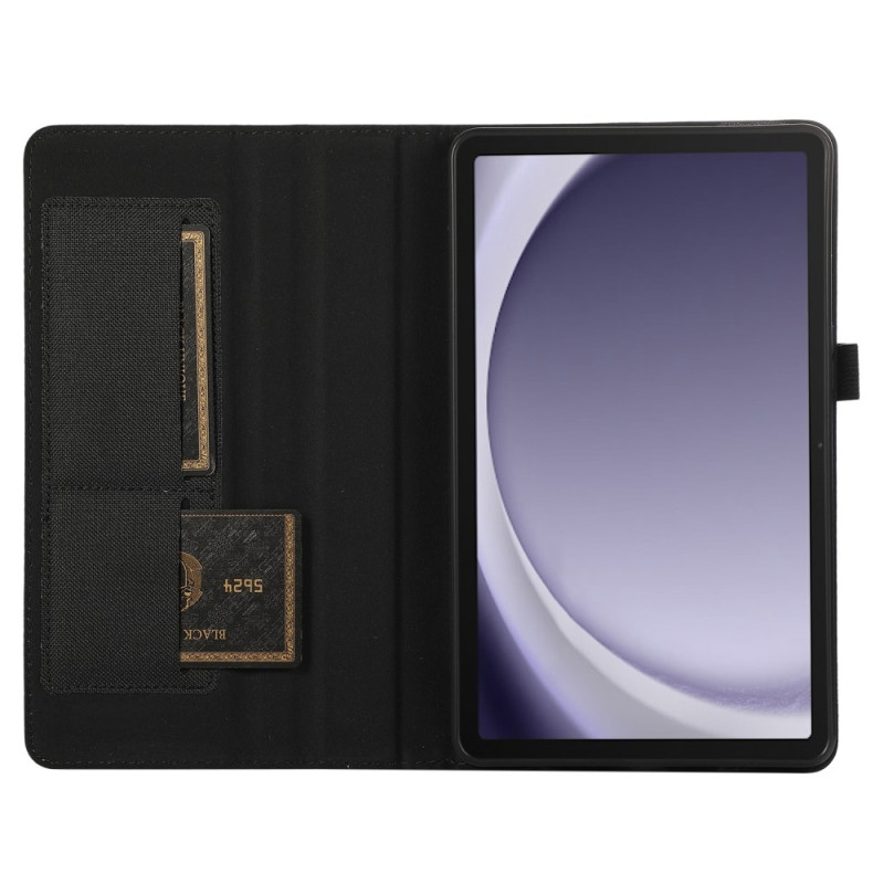 For Samsung Galaxy Tab A9 Tablet Case Cloth Texture Folio Stand