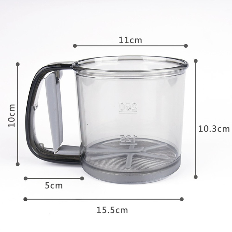 Kitchen Baking Flour Sieve Cup Sieve Flour Baking Kitchen