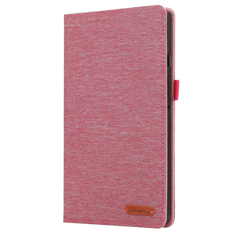 For Samsung Galaxy Tab A9+ Tablet Case Cloth Texture Folio Stand