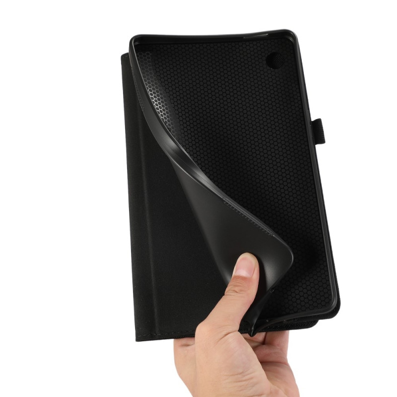 For Samsung Galaxy Tab A9+ Tablet Case Cloth Texture Folio Stand