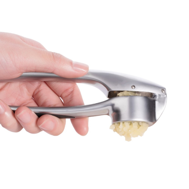 Garlic Garlic Press Zinc Alloy Garlic Grinder Press Tool