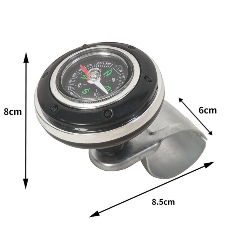 Knob Car Steering Wheel Wheel Spinner Knob Compass Car Handle
