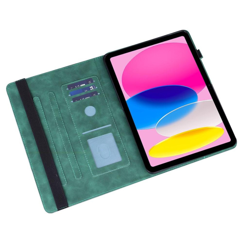 iPadille 10.9 (2022) Tablettikotelon kansi Kukkamainatus