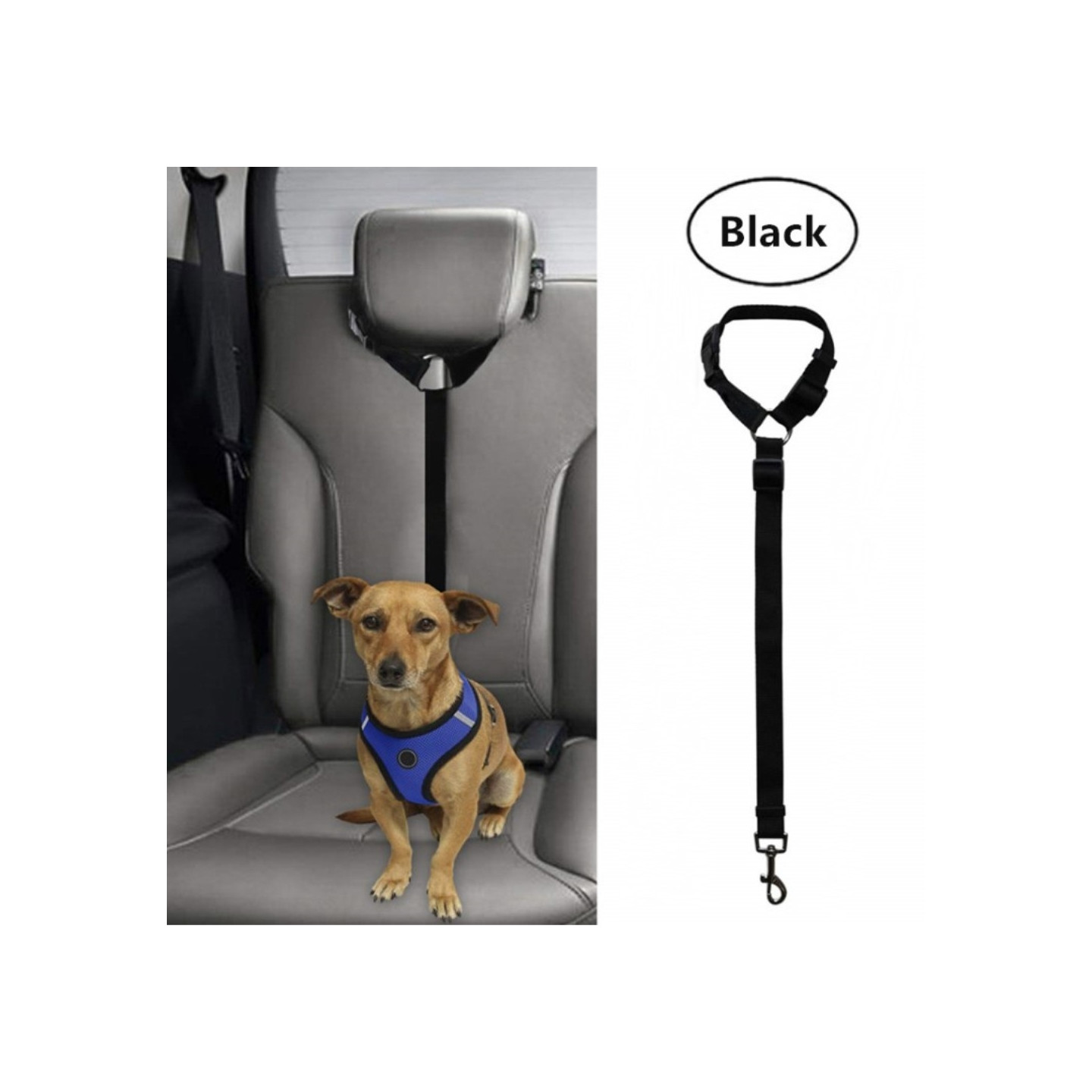 Dog belt for car adjustable dog harness Car belt Pet leash