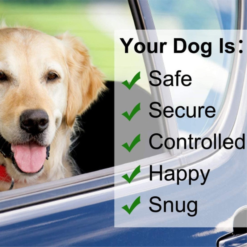 Hundebælte til bil justerbar hundesele Bilbælte Dyrebånd