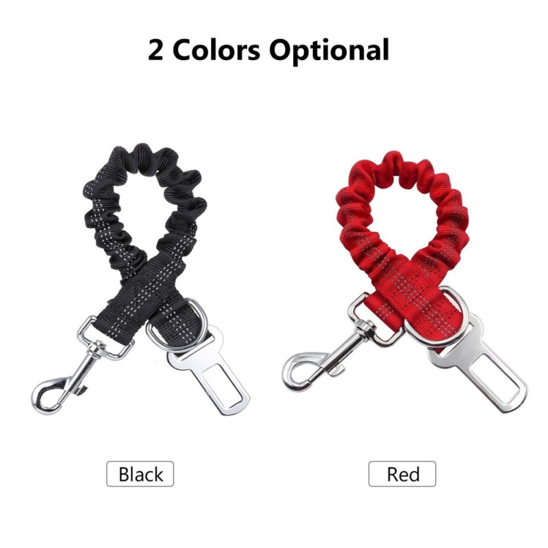 Hundebelte Justerbar hundesele Sikkerhetsbelte Hundebelte 3 - i - 1