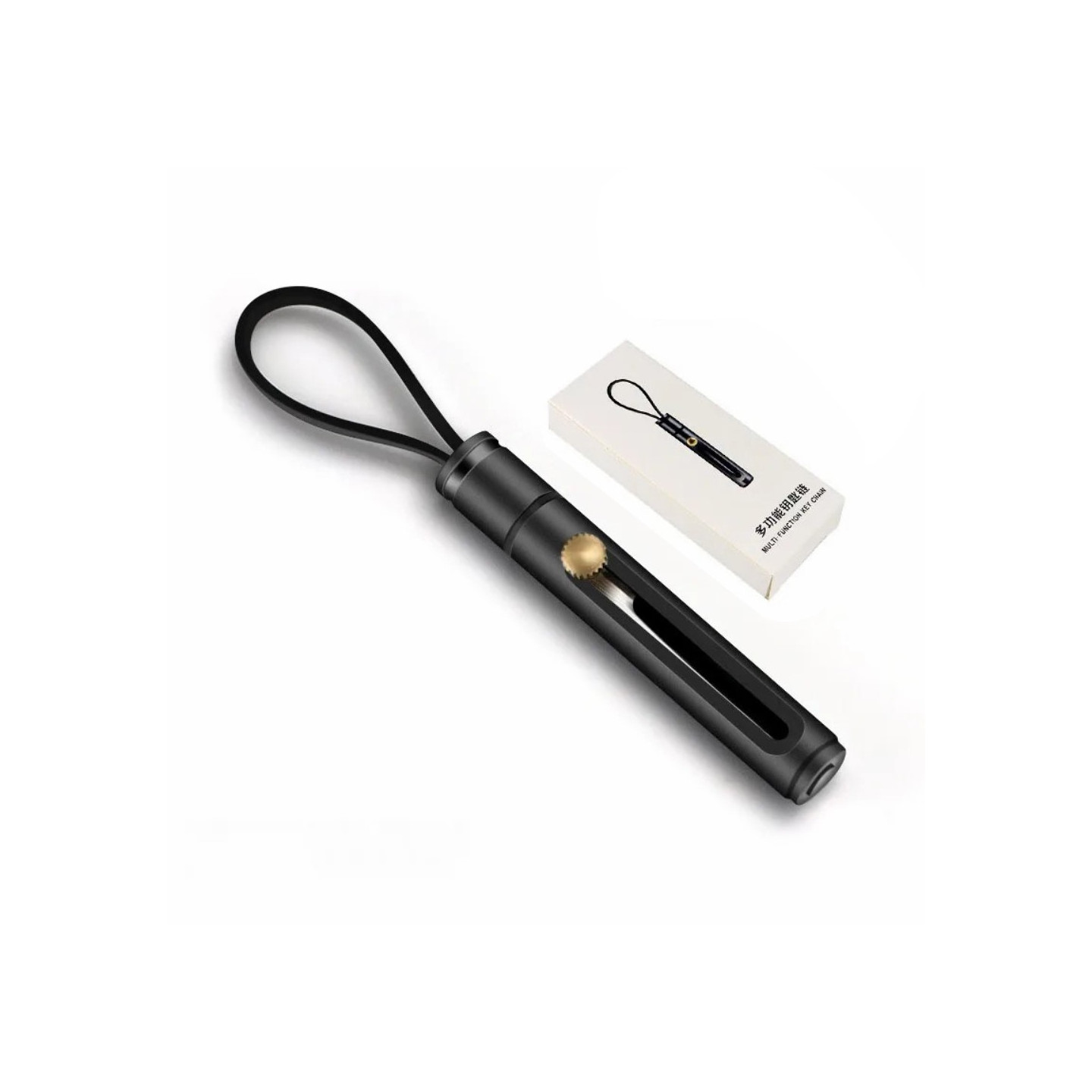 Outdoor Multifunctional Keychain Portable Mini Metal Keychain