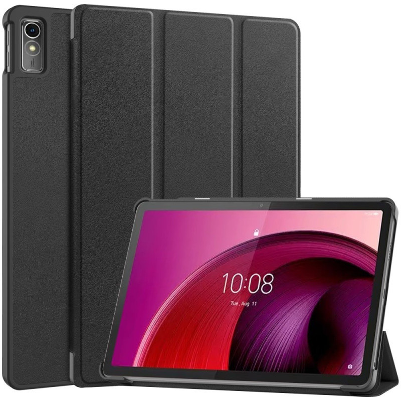 For Lenovo Tab M10 5G Trifold Stand Cover - Black